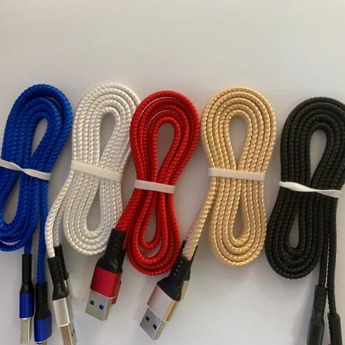 100pcs/lot 1m 3FT Fast charging flat noodle micro usb data sync cable cord for Samsung galaxy s7 s6 lg