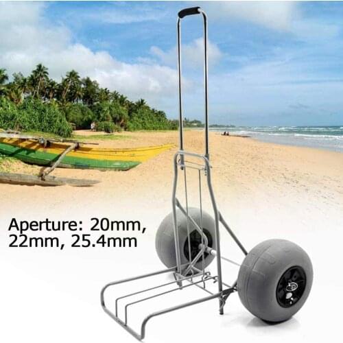 12 Inch Inflatable Beach Wheel PU Inflatable Beach Trailer Beach Tire Special For Kayak Wheel X1T5
