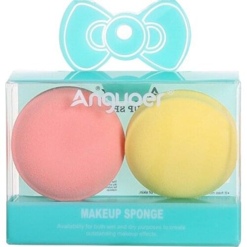 2 packed macalon beauty egg box non-latex bubble water to make up eggs super soft makeup eggs