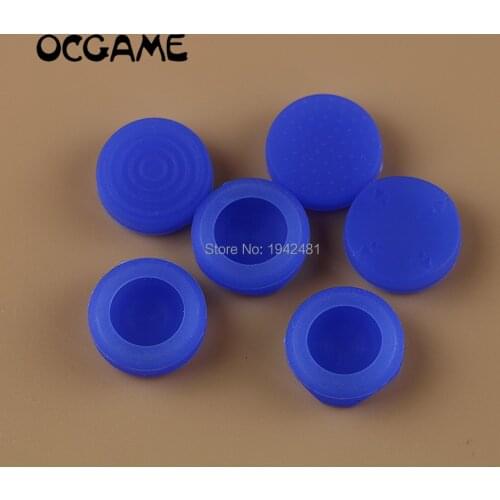 6sets/lot 6 IN 1 Silicone Grip Analog Joystick Cap Cover For PS Vita PSV Console 1000 2000 Buttons OCGAME