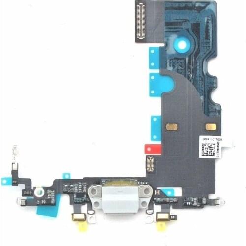 White/Black Color Charging Port Dock Connector Flex Cable for Apple iPhone 8