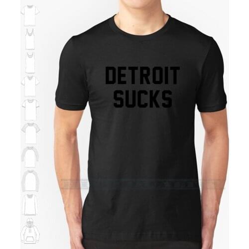 Lester Bangs - Detroit Sucks Custom Design Print For Men Women Cotton New Cool Tee T shirt Big Size 6xl Detroit