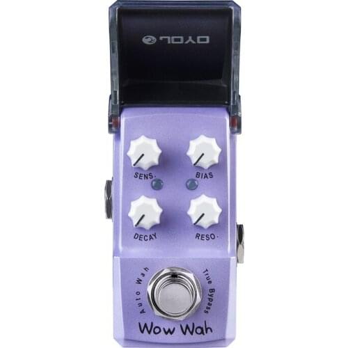 JOYO JF-322 Wow Wah Auto Wah Effects Pedal Mini Electric Guitar Effect Processor True Bypass Ironman Series Guitar Accessories