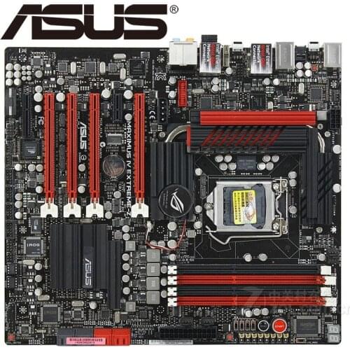 Asus Maximus IV Extreme-Z Desktop Motherboard Z68 Socket LGA 1155 i3 i5 i7 DDR3 32G ATX UEFI BIOS Original Used Mainboard