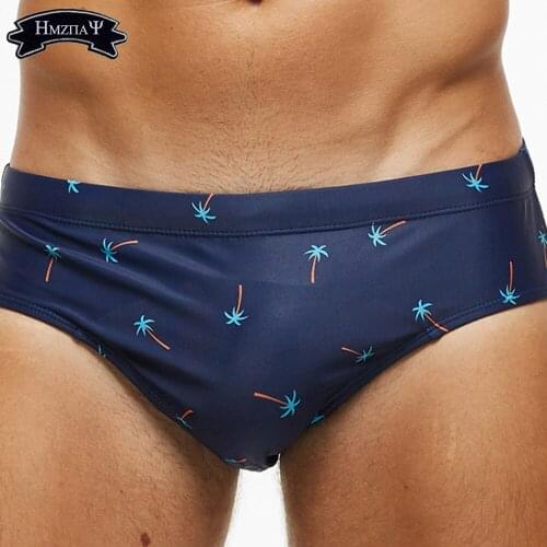 Mens Quick-Drying Beach Shorts Sexy Bikini Bottoms Surfing Swimwear Water Sports Briefs Running Fitness Shorts