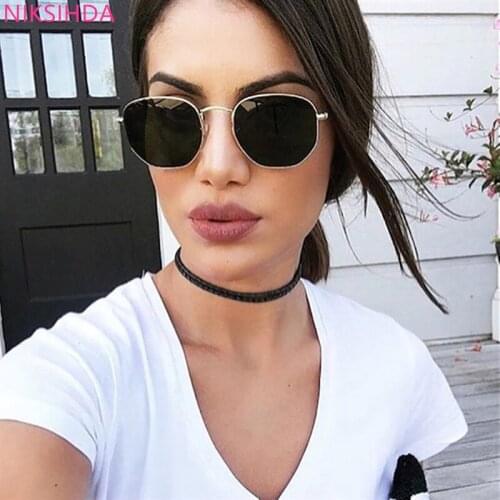 NIKSIHDA 2019 European and American Explosion Men and Womens Sunglasses Metal Frame Sunglasses Driving Sunglasses UV400