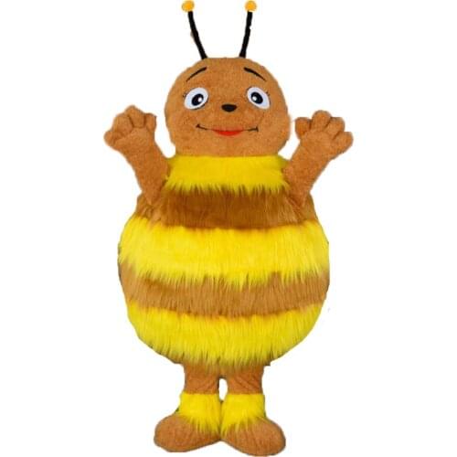 2m Lovely Adult Size Honey Bee Inflatable Suit Adult Full Mascot Costume Blow up Fancy Dress Stage Wear Costumes Haloween Outfit