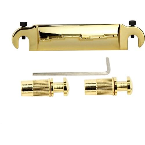 NEW Wrap Around Bridge Guitar Bridge Zinc Alloy String Spacing 10.5mm for LP Guitar Parts