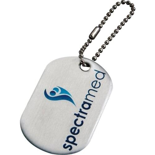 Personalized custom nickel plated mist dog tag custom dog tag stainless steel pet ID card