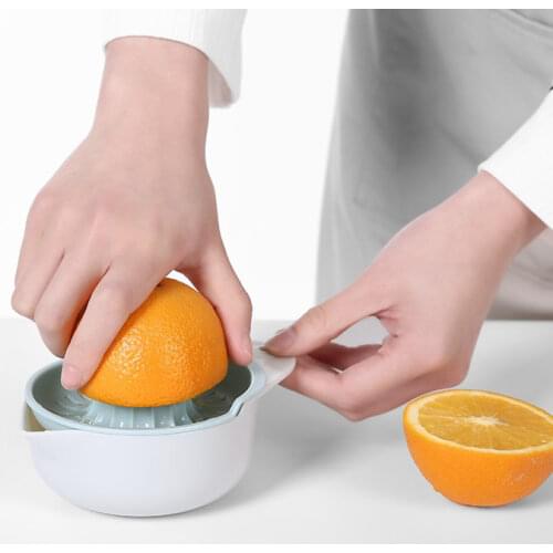 Portable Lemon Orange Juicer Kitchen Product Plastic Gadgets Appliances Accessories Juice Maker Squeezer Manual Juicing Tools