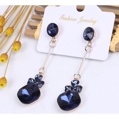 Earrings for women chain tassel ladies 2020 best-selling jewelry bohemian style geometric personality party korean earrings pend