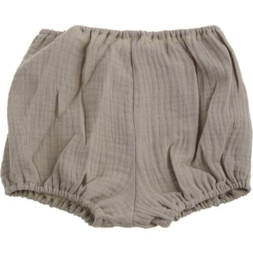 Infant Kids Harem Pants Cotton Shorts Newborn Baby Boys Girls Short Trousers PP Pants Diaper Covers Bloomers 0-18 months