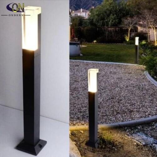 1pcs 10W 85-265V DC12V LED Landscape Light Outdoor Waterproof Lawn Lamp Decoration Yard Christmas Pathway Villa Garden Bollards