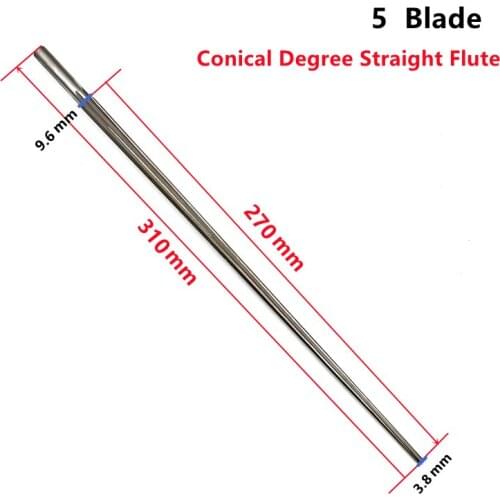 1pcs 5 blade straight flute wooden pipe instrument Oboe exclusive use reamer
