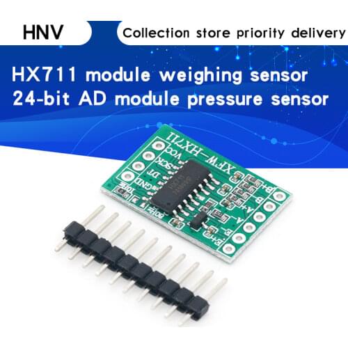 10PCS mini HX711 Weighing Sensor Dual-Channel 24 Bit Precision A/D Module Pressure Sensor Microcontroller MINI I01
