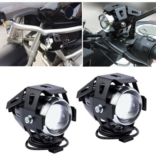 125W U5 Motorcycle LED Headlight 3000LMW Motorbike Driving Spotlights cafe racer motorcycle parts racing led spot head lights