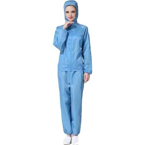 2020 high quality anti-static clothes clean clothes dust-free workshop work clothes
