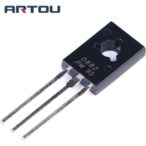 50PCS 2SD882 D882 TO-126