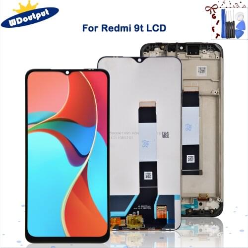 6.53"Original For Redmi 9T LCD Display Touch Screen Digitizer For Xiaomi MI POCO M3 LCD M2010J19CG M2010J19CI Replacement Parts