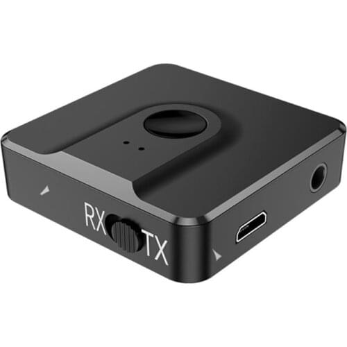 Bluetooth 5.0 Audio Receiver Transmitter Music Stereo Wireless Adapters Dongle for Car TV PC Speaker