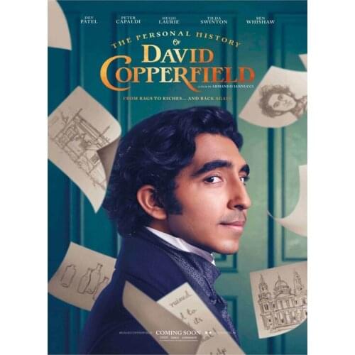 D0658 The Personal History of David Copperfield Movie Silk Fabric Poster Art Decor Indoor Painting Gift