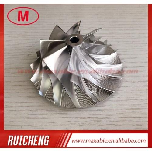 HX40 58.00/83.03mm 8+8 blades high performance turbocharger billet/milling/aluminum 2618 compressor wheel