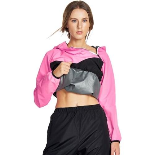 Spring Autumn Outdoors Jog Athletic Wear Bodybuilding Run Suit Men Women Lovers Sweat Clothes Pants Reduce Weight Coat Trousers