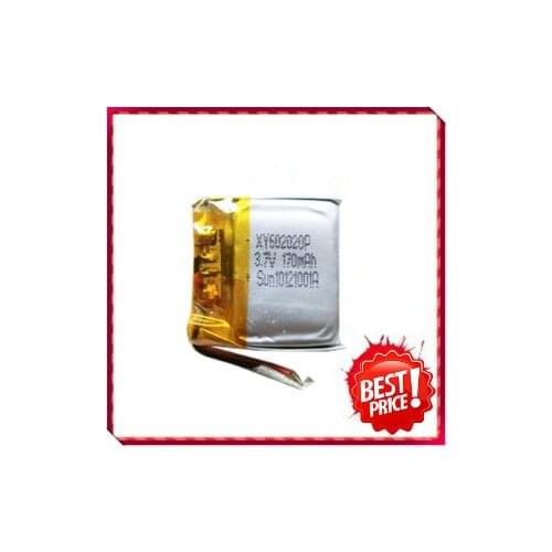 3.7V polymer lithium battery 062020602020 170mAh MP3 MP4 recording pen GPS Rechargeable Li-ion Cell