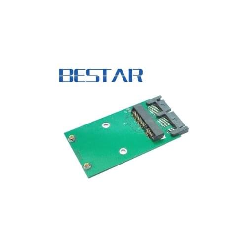 Mini PCI-E pci express pcie mSATA SSD to 1.8" Micro SATA 7+9 16pin Adapter Add on Cards PCBA for SSD Hard Disk