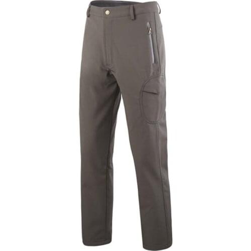 Outdoor Mens Tactical Pants Soft-shell Fleece Hiking Skiing Trousers Camping Mountaineering Military Combat Black Cargo Pants