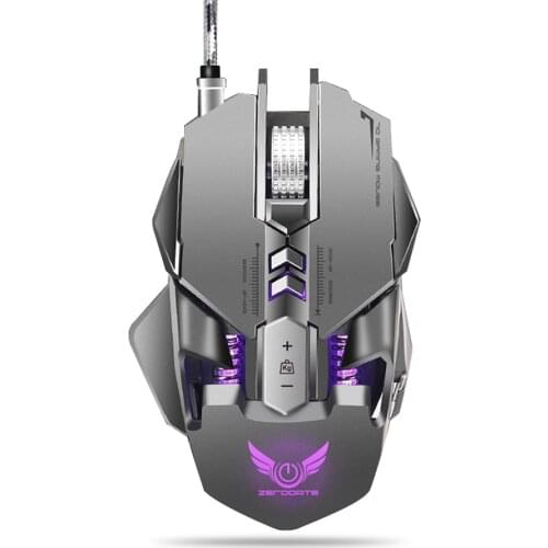 NEW 7 Buttons USB Wired Gaming Mouse Mechanical Computer PC Mouse Mice 3200DPI LED Backlight for LOL DOTA2 Computer