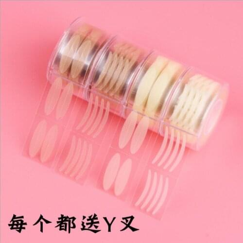 Brand new invisible reversible double eyelid patch bud silk mesh eye breathable natural natural eyelid stickers 600pcs