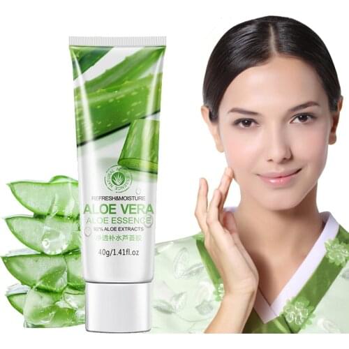 Aloe Vera Foam Cleanser Face Wash Facial Pore Cleaner Moisturizing Whitening Oil Control Treatment Deep Cleansing Cosmetics