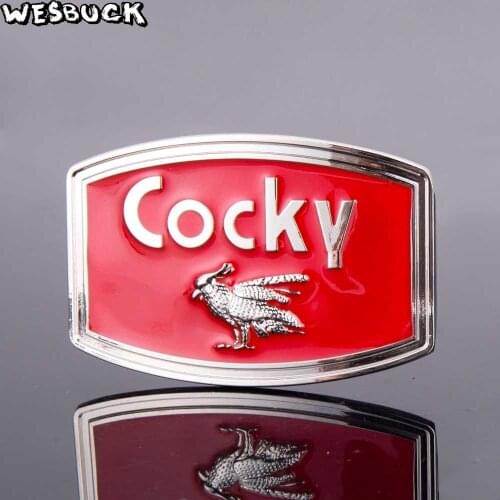 5 Pcs MOQ WesBuck Brand belt buckle with silver finish suitable for 4cm width belt with contin ous stock Hebilla