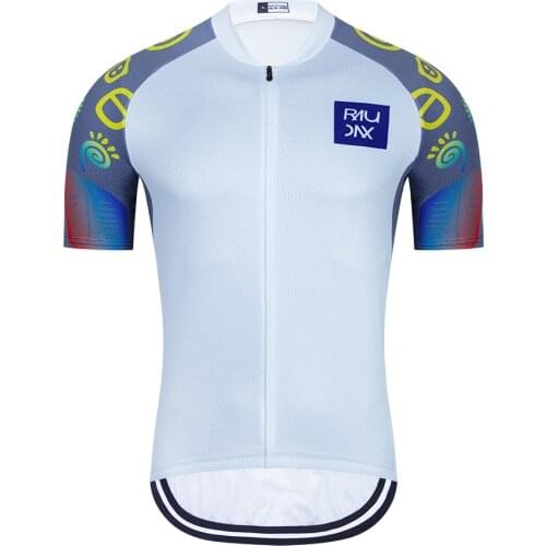 Raudax 2021 Cycling Shirts Triathlon Bicycle Clothing Breathable Mountain Cycling Clothes Jerseys Men Ropa Ciclismo Verano