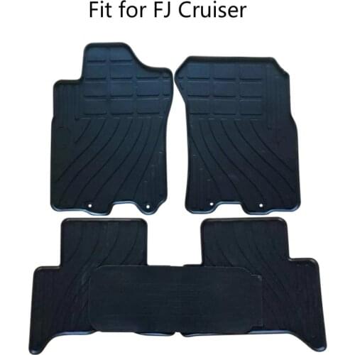 Special Rubber Car Floor Mats for Toyota Land Cruiser L200 FJ Cruiser No Odor Waterproof Carpets