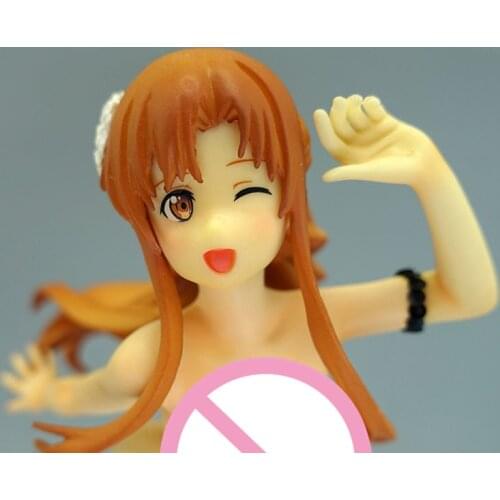 Sword Art Online Asuna Yuuki 1/6 naked anime figure sexy anime girl figure