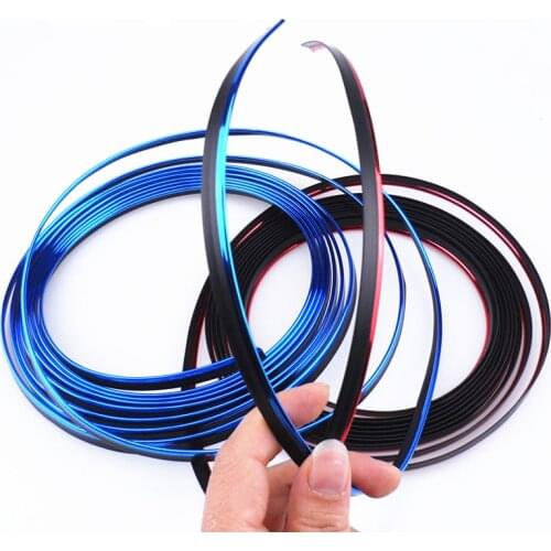 5m General DIY flexible Car interior molding trim strips FOR Audi all series Q3 Q5 SQ5 Q7 A1 A3 S3 A4 A4L A6L A7 S6 S7 A8 S4 RS