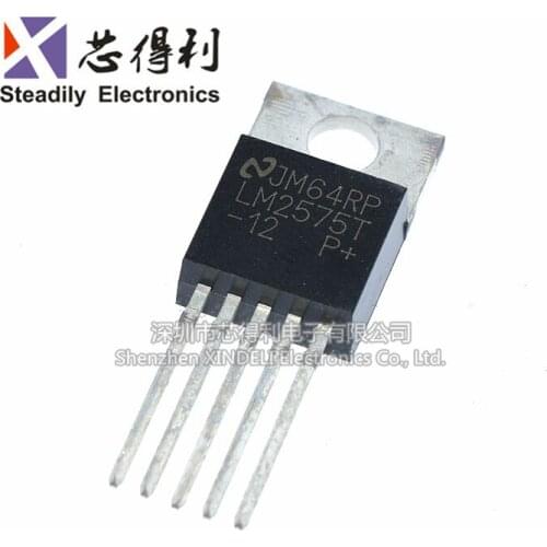 10pcs/lot All New LM2575T-12 12V Switching Voltage Regulator Lm2575 TO-220 Can Be Directly Shot