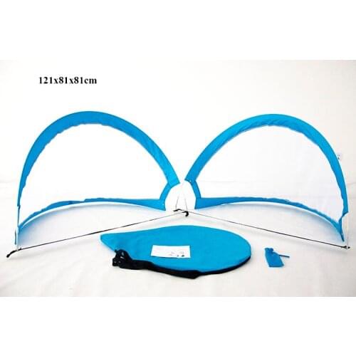 121x81x81cm Portable soccer goal Folding football gate Fans supplies