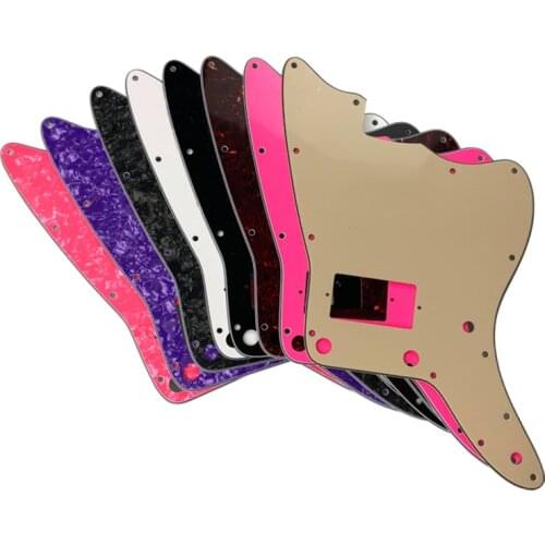 Guitar Parts - For US No Upper Controls Jazzmaster Style Guitar Pickguard With PAF Pickups Scratch Plate Replacement