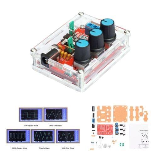 XR2206 Function Signal Generator DIY Kit Sine, Triangle, Square Output 1HZ-1MHZ