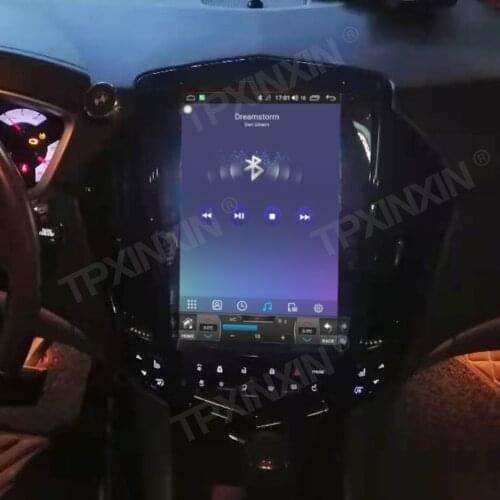 For Cadillac SRX 2008+ Android 11.0 Tesla Radio Vertical Style Car GPS Navigation HeadUnit Multimedia Player Radio Tape Recorder