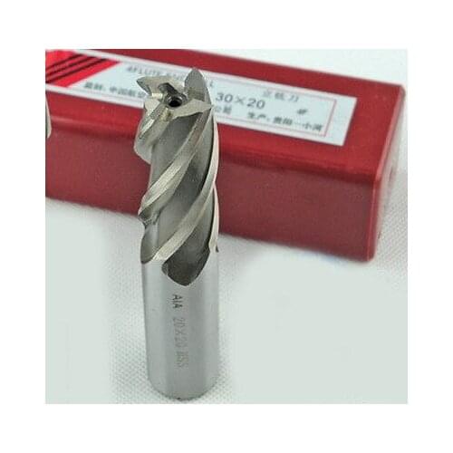 1pc 10mm Four 4 Flute HSS & Aluminium End Mill Cutter CNC Bit