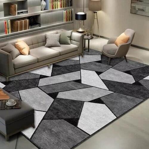 Geometric Printed Carpet Rug for Living Room Washable Bedroom Large Area Rugs Modern Printing Floor Carpet for Parlor Mat Home