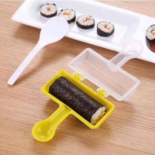 Easy Sushi Mold Making Rice Balls Shake Manually Onigiri Sushi DIY Vegetable Meat Rolling Japanese Kitchen Tool Accessories