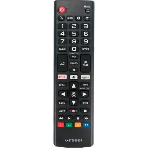 New AKB75095305 Replaced Remote Control fit for LG TV AKB75095304