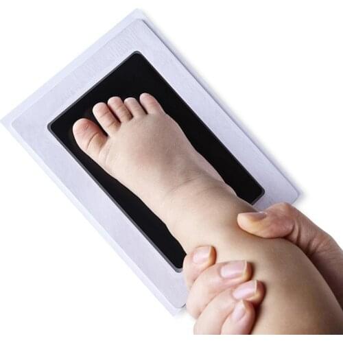 Wholesale Newborn Baby Handprint Footprints Pad Easy To Use Handprint Footprints Safe Non-toxic Clean Touch Ink Pad Photo Home