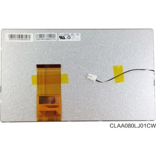 Original 8inch CLAA080LJ01 CW LCD Display screen