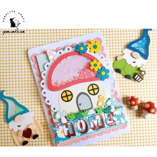 Panalisacraft Christmas mushroom Metal Cutting Dies Stencils for DIY Scrapbooking album Decorative Embossing DIY Paper Cards